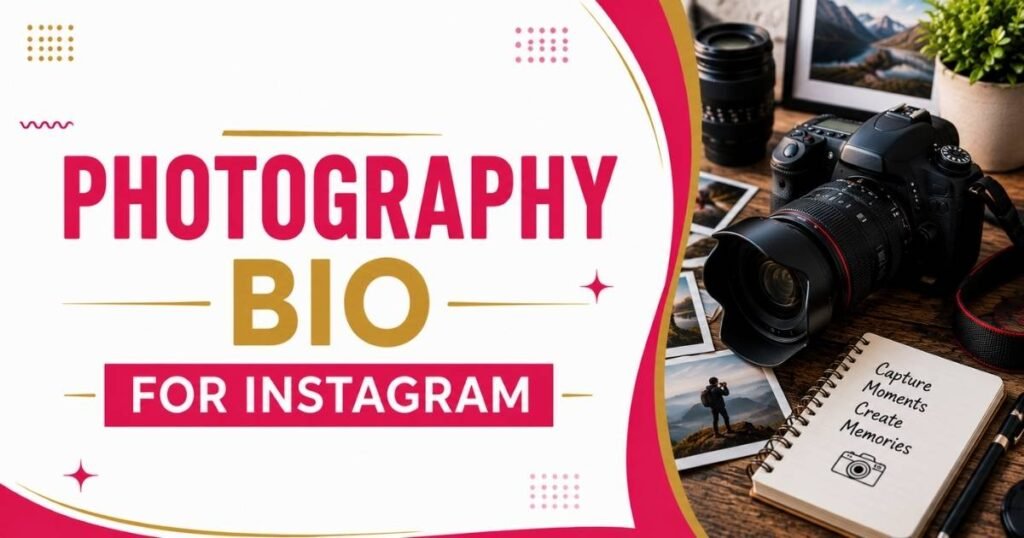 Photography Bio For Instagram