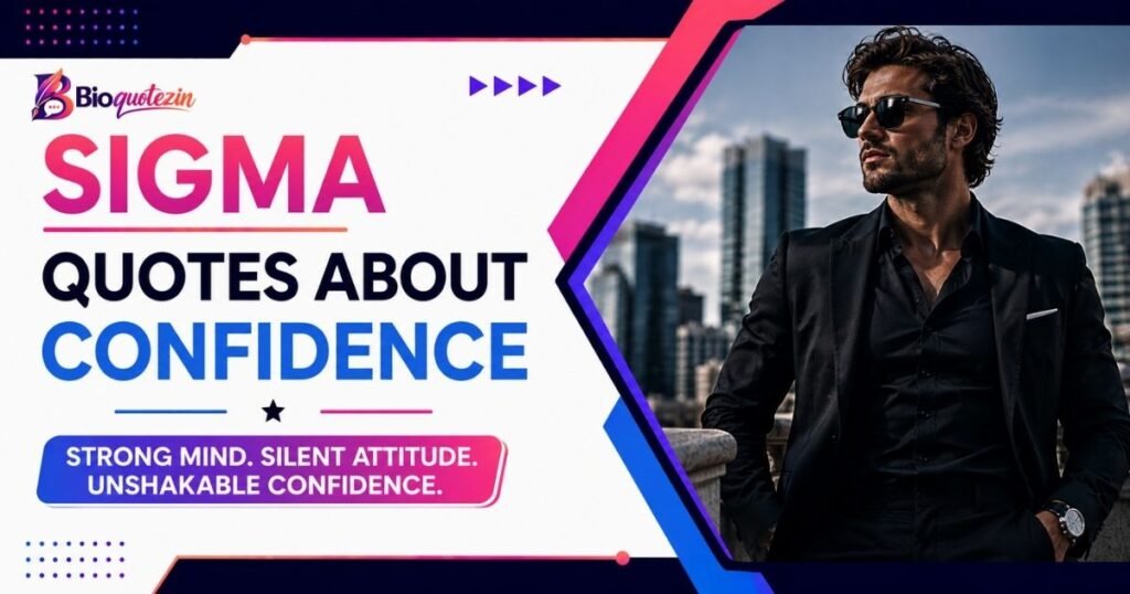 Sigma Quotes About Confidence