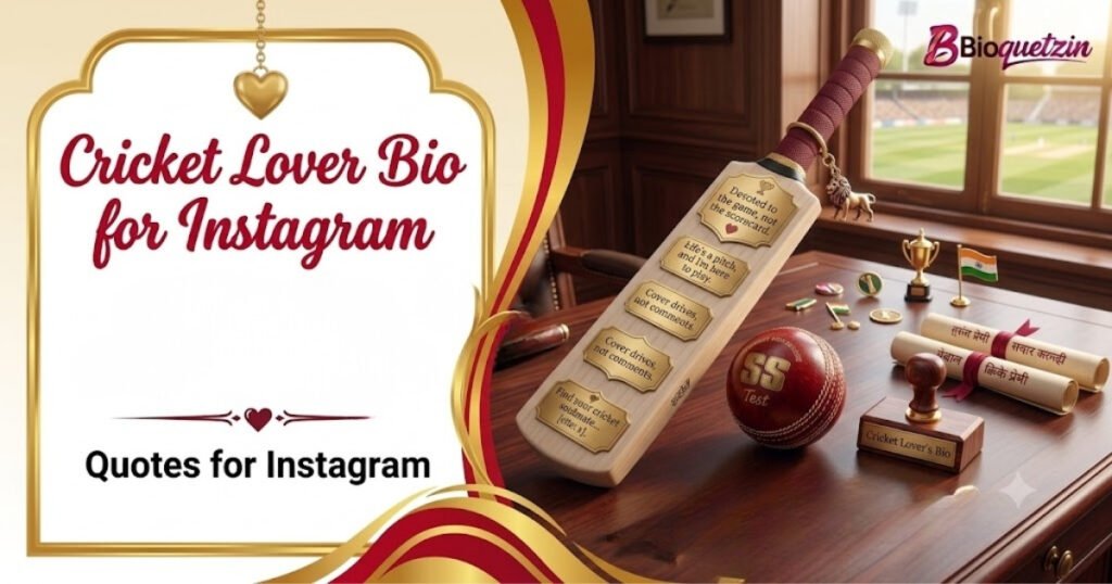 Cricket quotes for instagram bio