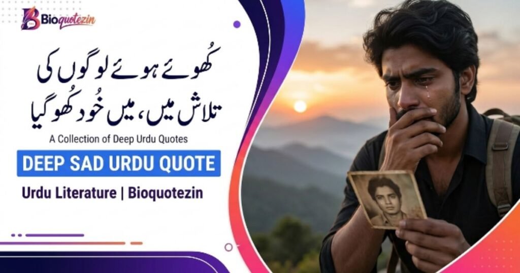 Deep Sad Quotes In Urdu