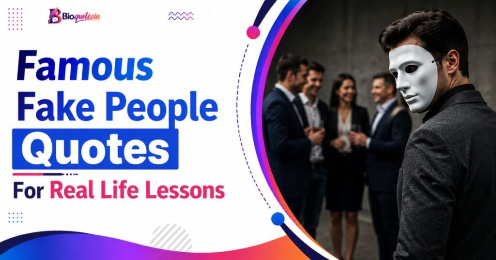 Famous Fake People Quotes