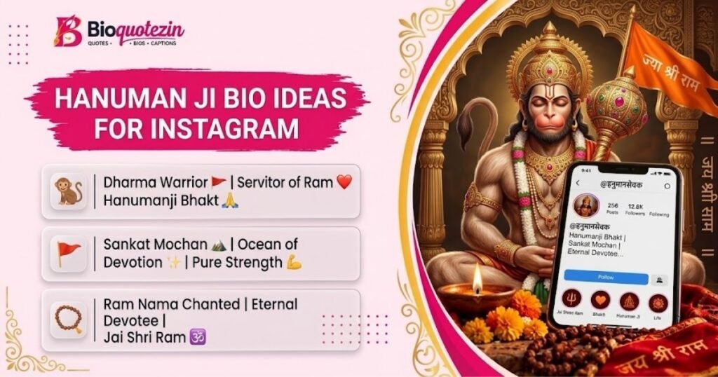 Hanuman ji bio for instagram in english