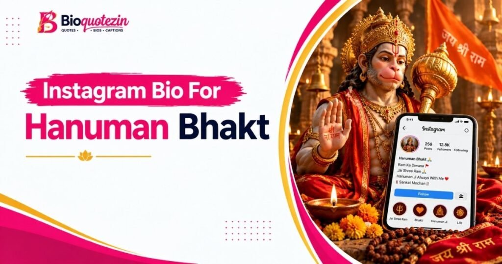 Instagram Bio For Hanuman Bhakt
