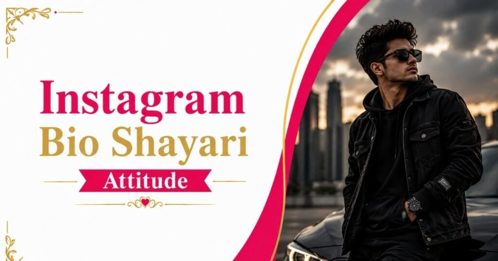 Instagram Bio Shayari Attitude