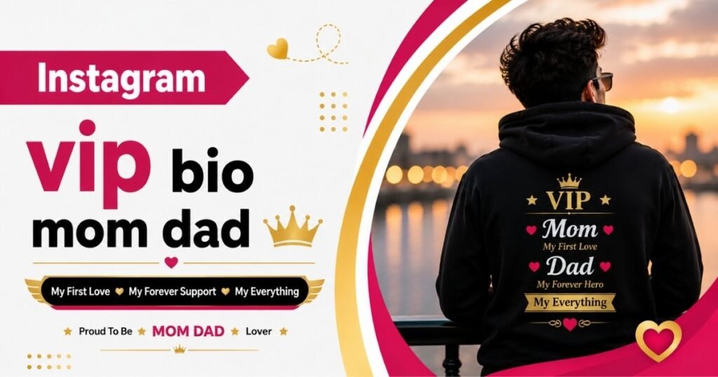 Instagram vip bio mom dad