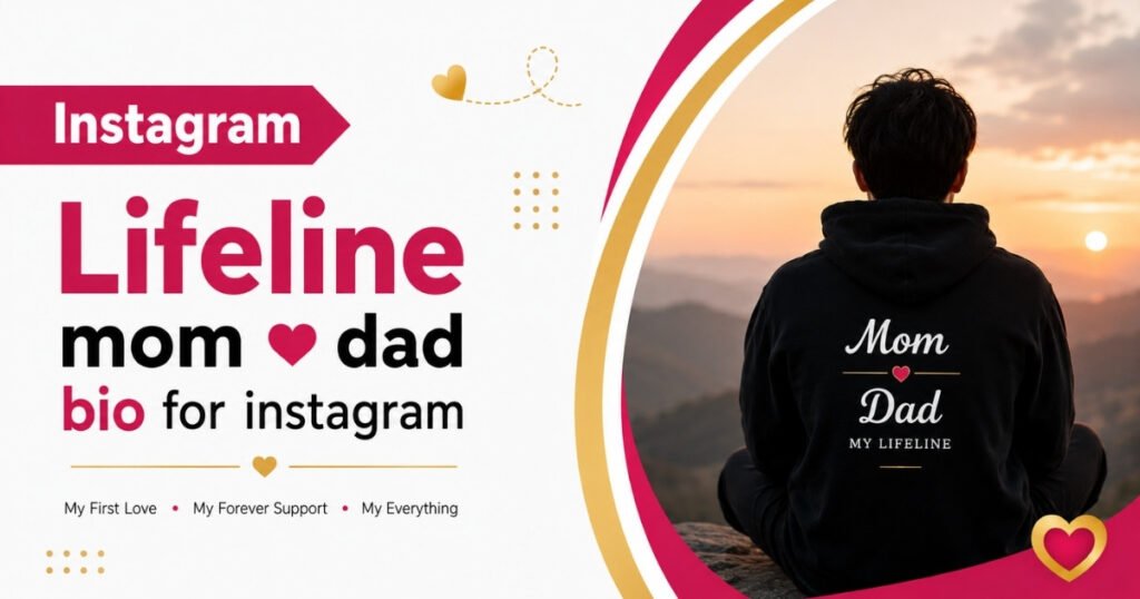 Lifeline mom dad bio for instagram