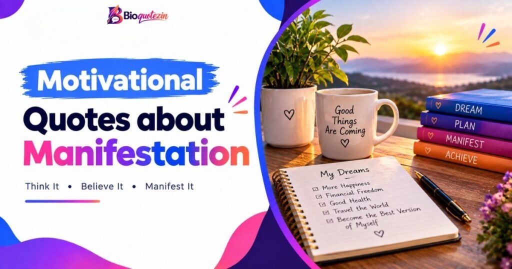 Motivational Quotes about Manifestation