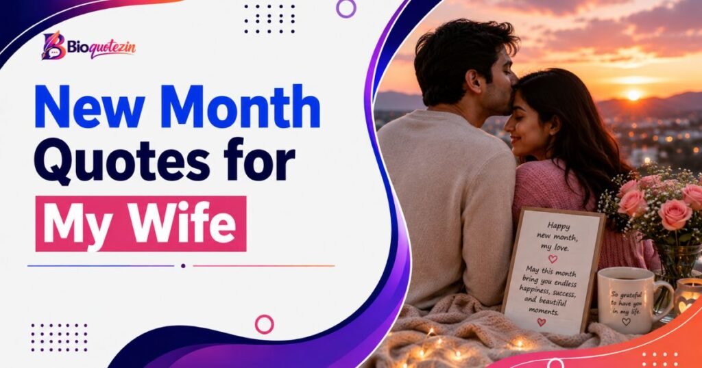 New Month Quotes for My Wife