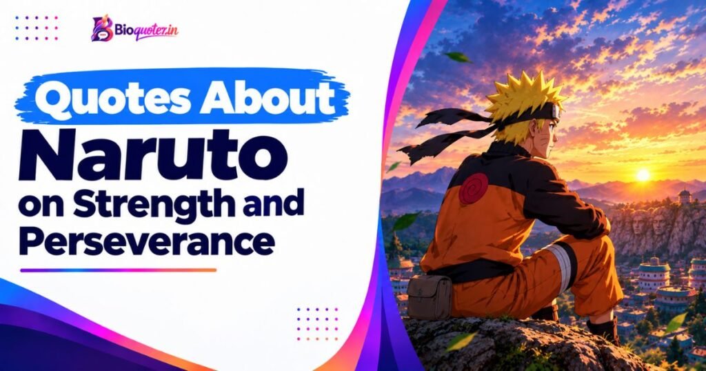 Quotes About Naruto on Strength and Perseverance