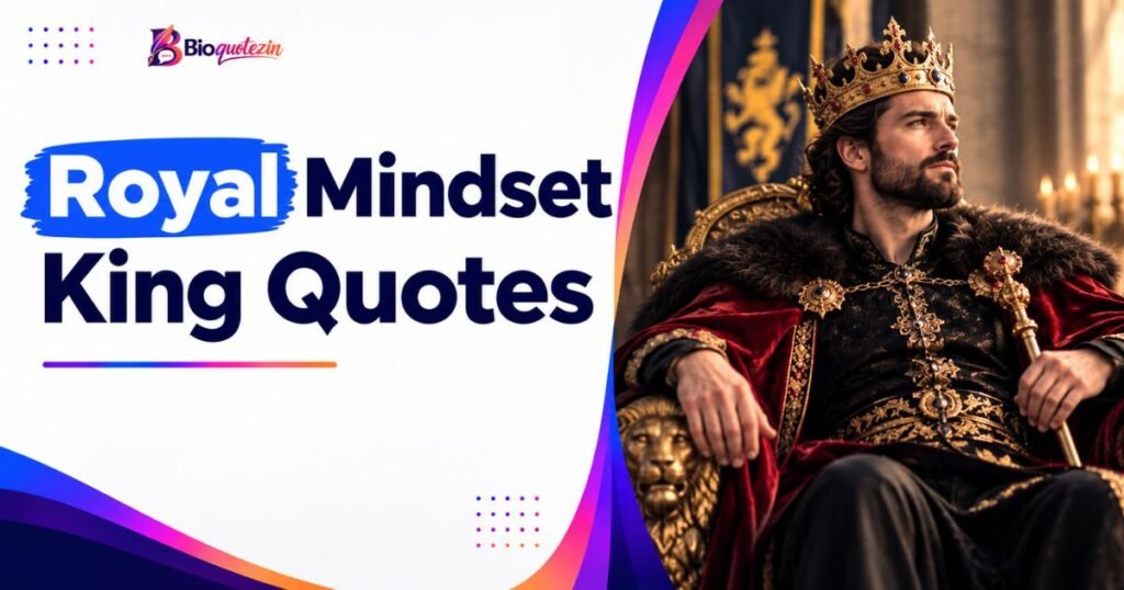Royal Mindset King Quotes
