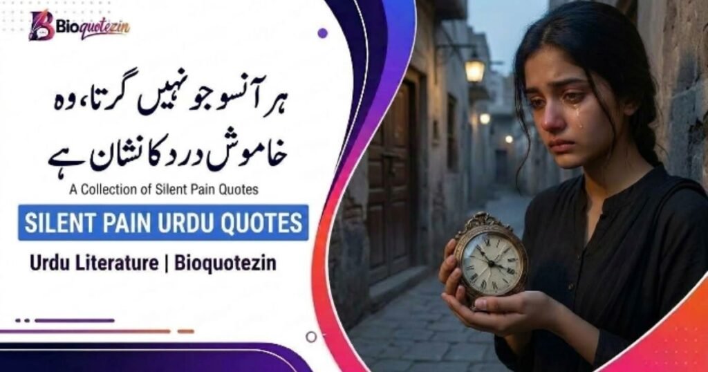 Silent Pain Sad Quotes In Urdu