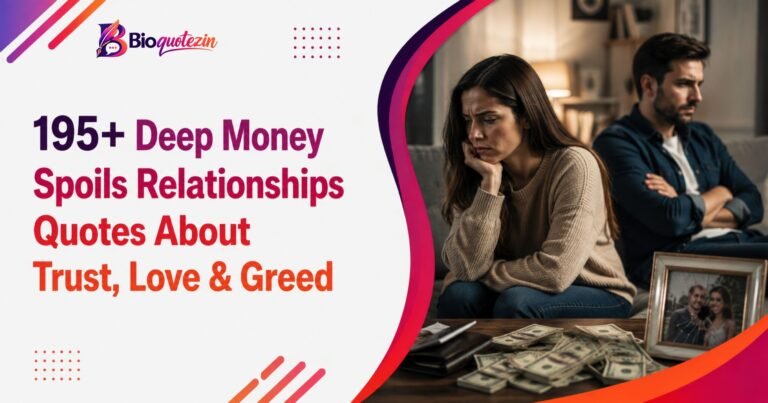 Money Spoils Relationships Quotes