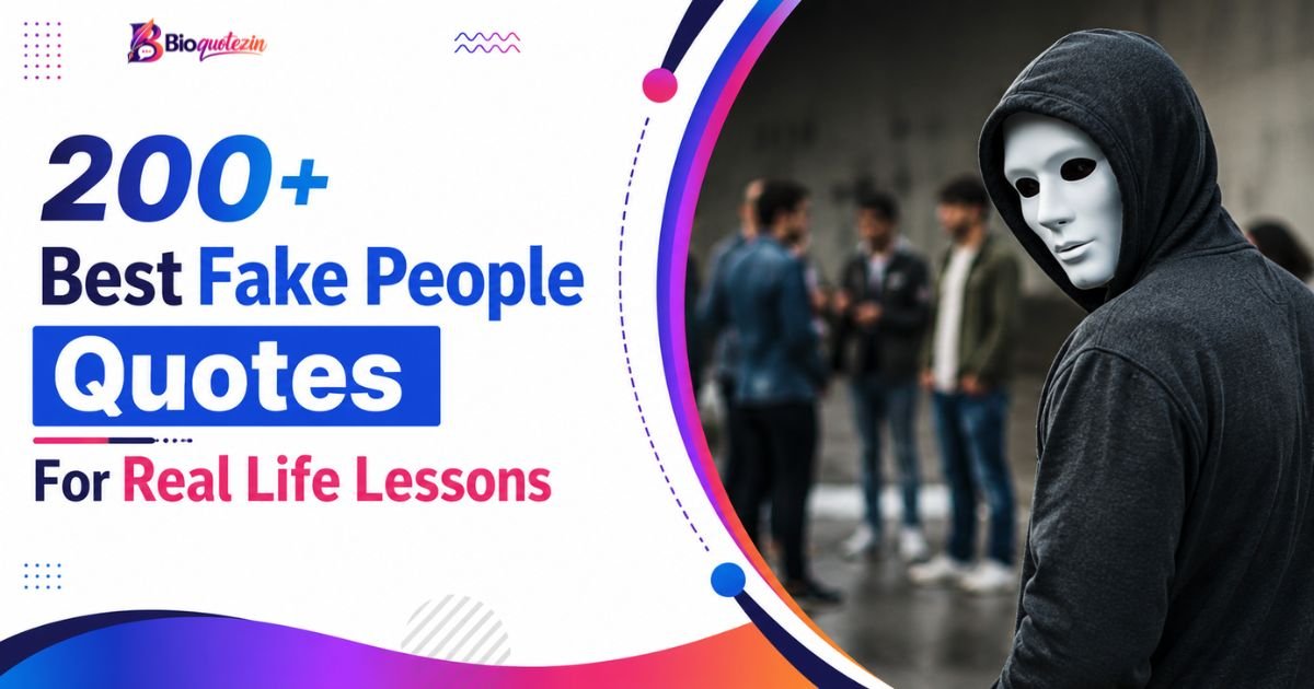 Fake People Quotes