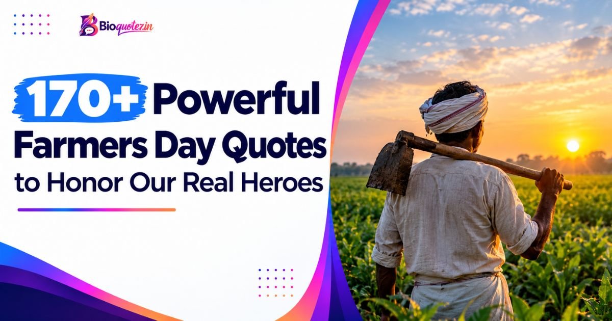 Farmers Day Quotes