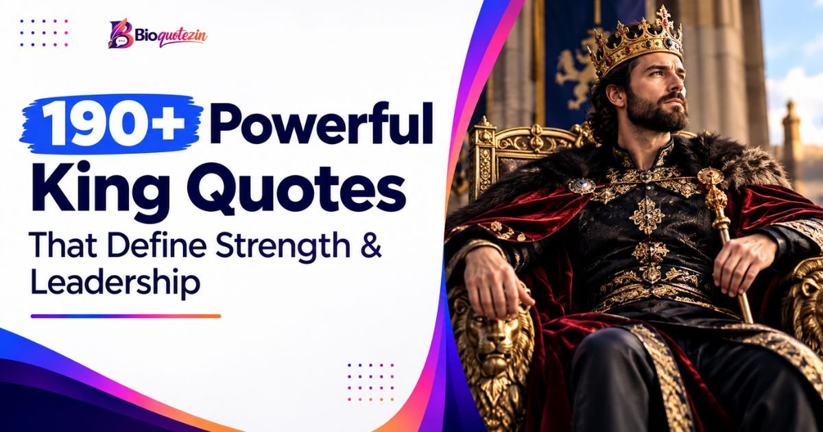 King Quotes